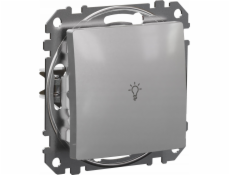 Schneider Electric Sedna Design Button Light Silver Aluminium SDD113132 Tlačítko
