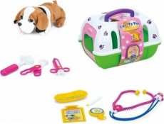 Omega Toys Set Doctor Dog v přepravce zelené 32088