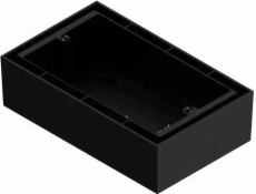Audac AUDAC WB50/B Nástenný box pre DW5065/WP523/MWX65 Nástenný box pre povrchovú montáž pre nástenný panel audac - čierny