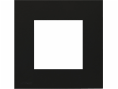 Audac AUDAC CF45SH/B Krycí rámeček jednoduchý 45 x 45 mm s háčky Černá verze