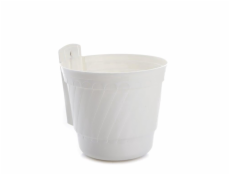 Plastový závesný hrniec Uniplastex Barok, O18 cm