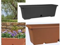 plastický hrniec DOMOLETTI TBTISB40-120, O40 cm, antracit sp.