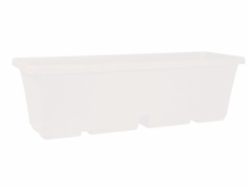 Plastový hrniec DOMOLETTI TBTISB60-110, O60 cm, biely