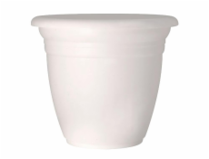 Plastový hrniec DOMOLETTI TE000035-110, O35 cm, biely