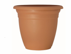 Plastový hrniec DOMOLETTI TE000035-100, O35 cm, pieskový
