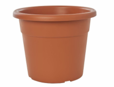 Plastový hrniec DOMOLETTI MA000025-100, O25 cm, tmavo hnedý