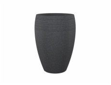 Hrniec Scheurich 283/65, plast, H 47 cm, čierny