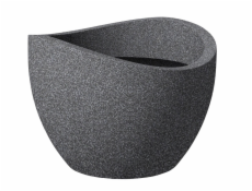 Hrniec Scheurich Granit, plast, O 50cm, tmavo šedý