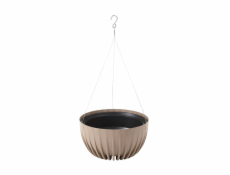 Hrniec Lamela Mira 979-85, plast, O 29 cm, st. Hnedý