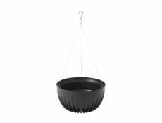 Hrniec LAMELA MIRA 977-04, plast, H 29 cm, čierny