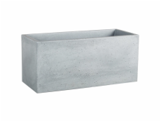 Hrniec Scheurich Stony Grey, plast, O 59x25cm, sivý