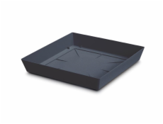 Tanier pod hrnce Prosperplast Lofly, antracit, 16,5 cm