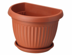 Hrniec Form Plast Dona, plast, O 25 cm, hnedý