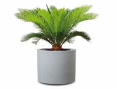 Hrniec Scheurich Stony Grey, plast, H 39 cm, sivý