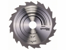Pilový kotouč Speedline Wood - 190 x 30 x 2,6 mm, 12 - 3165140240116 BOSCH