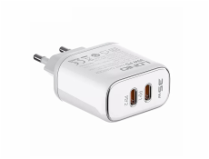 Nástenná nabíjačka LDNIO A2528M 2USB-C pre Apple + kábel USB-C - Lightning