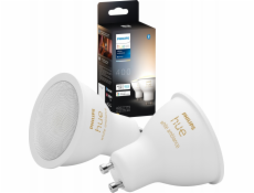 PHILIPS Hue White Ambiance, 2x žárovka 4,2W GU10