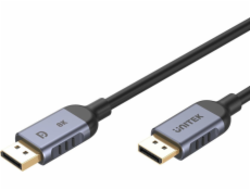 UNITEK C1628GY01-2M DisplayPort kabel Černá, Šedá