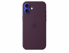 iPhone 16 Plus Silicone Case with MS - Plum