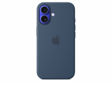 iPhone 16 Silicone Case with MS - Denim