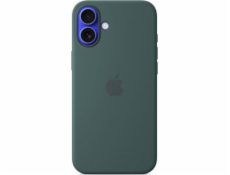 iPhone 16 Plus Silicone Case with MS - Lake Green