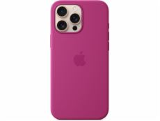 iPhone 16 Pro Max Silicone Case with MS - Fuchsia