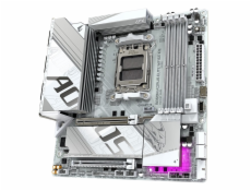 GIGABYTE MB Sc AM5 B850M A ELITE WF6E ICE, AMD B850, 4xDDR5, 1xDP, WiFi, mATX