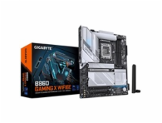 GIGABYTE MB Sc LGA1851 B860 GAMING X WIFI6E, Intel B860, 4xDDR5, 1xThunderbolt, 1xDP, 1xHDMI, WiFi, ATX