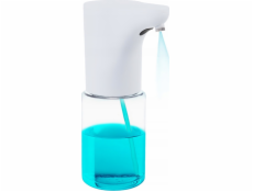 Automatický dávkovač Promedix, dávkovací nádoba na tekutá mýdla, dezinfekční prostředky, 300 ml, 4xAA, bílá, PR-540 W