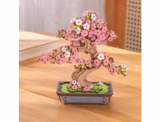 RoboTime 3D dřevěná skládačka Bonsaj sakura