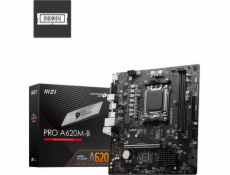 MSI MB Sc AM5 PRE A620M-B, AMD A620, 2xDDR5, 1xHDMI, 1xVGA, mATX