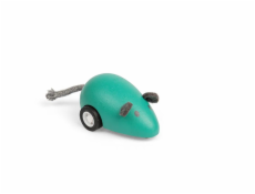 Bigjigs Toys Dřevěné natahovací zvířátko 1 ks Myš zelená
