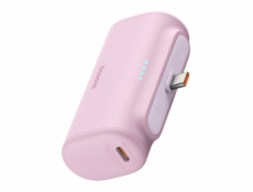 Powerbank Baseus Compact USB-C 5000mAh, 20W (pink)