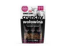UNISZKI Crunchy Hovězí s petrželí a kopřivou - pochoutka pro psa - 80g