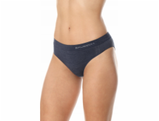 Brubeck HI10070 Dámské bokové kalhoty COMFORT WOOL tmavé džíny XL