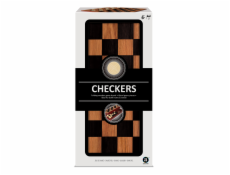 Dáma Dřevěná cestovní hra Dáma Dřevěná cestovní hra