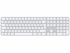 Apple Magic Keyboard (2024) w Touch ID and Numeric Keypad - Czech - White Keys