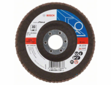 Lamelový brusný kotouč X551, Expert for Metal; 125 mm, 22,23 mm, 80 - 3165140179836 BOSCH