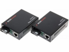 Převodník vláken Ultimode Media. Jednohoresový převodník TXRX M-207G Ultimode