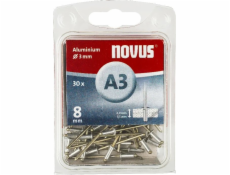 Hliníkové nýty Novus A3/8 NOVUS [70 ks]