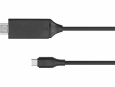 Kabel USB Kruger&Matz USB-C - HDMI 2 m Czarny (KM1249)