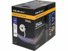 Qoltec 50359 UTP CAT6 | 305m | PVC grey Sieťový kábel