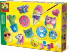 Odlitky sádry - šťastné figurky