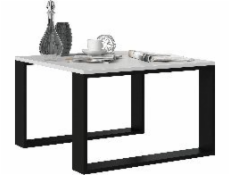 MODERN MINI table 67x67x40 cm White/Black