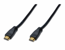 Digitus vysokorýchlostný HDMI prepojovací kábel s Aktívnym zosilnením, dĺžka 10m