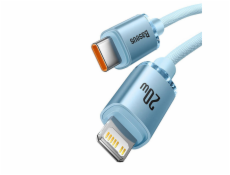 Baseus USB-C – Lightning USB kábel 1,2 m svetlo modrý (BSU3637)