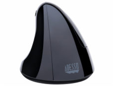 Adesso iMouse E30/ bezdrátová myš 2,4GHz/ vertikální ergonomická/ programovatelná/ optická/ 400-4800DPI/ USB/ černá