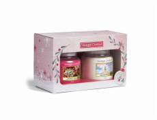 Yankee Candle Snow Globe Wonderland Sada 2 středních svíček 411g