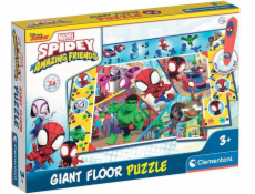 Puzzle Clementoni MARVEL - Velké podlahové puzzle s interaktivním perem 