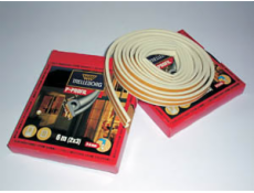 Tesnenie D6B 9x8 mm biele